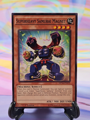Yu-Gi-Oh TCG Card | Superheavy Samurai Magnet MP16-EN179 First Edition-image