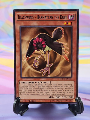 Yu-Gi-Oh TCG Card | Blackwing - Harmattan the Dust MP16-EN185 First Edition-image