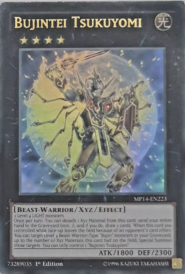 Bujintei Tsukuyomi - MP14-EN223 - Ultra Rare 1st Edition Yugioh TCG Card-image