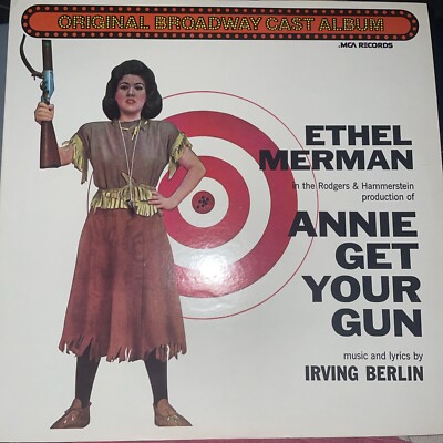 Annie Get Your Gun Ethel Merman The Original Cast Album LP DL79018 VG+ (8)-image