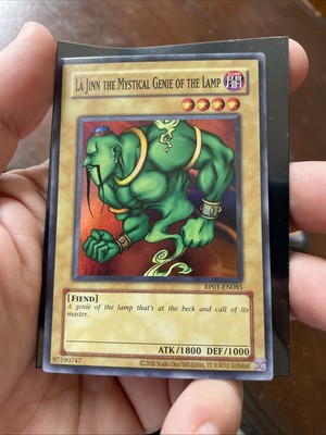 La Jinn The Mystical Genie Of The Lamp! Yu-Gi-Oh! Retro Pack. Card Is Near Mint!-image
