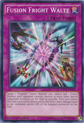 Fusion Fright Waltz - MP17-EN108 - Common - 1st Edition x3 - Near Mint-image