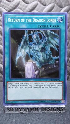 | Yugioh Return of the Dragon Lords LCKC-EN074 Secret Rare NM/VLP 🔥 |-image