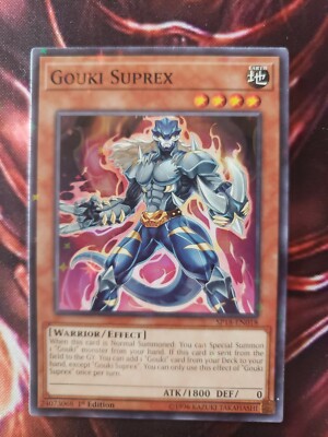 Yu-Gi-Oh! TCG Gouki Suprex 2018 Mega-Tin Mega Pack MP18-EN039 1st Edition Rare-image