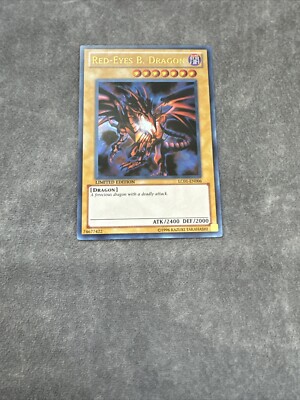 Red-Eyes B. Dragon LC01-EN006 Yu-Gi-Oh Legendary Collection 1 Limited Edition-image