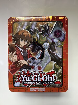Yu-Gi-Oh Game 2018 Jaden Mega Tin Box ( TIN ONLY)-image
