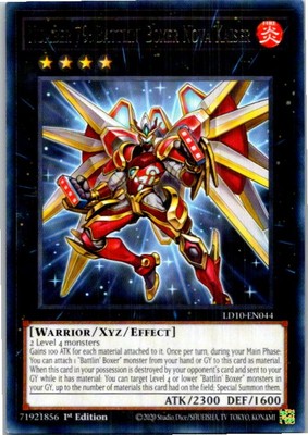 Number 79: Battlin' Boxer Nova Kaiser #LD10-EN044 Yugioh Lightly played 1st-image