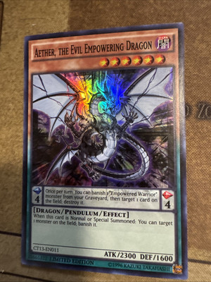 Aether, the Evil Empowering Dragon CT13-EN011 2016 Mega-Tins Limited Edition-image