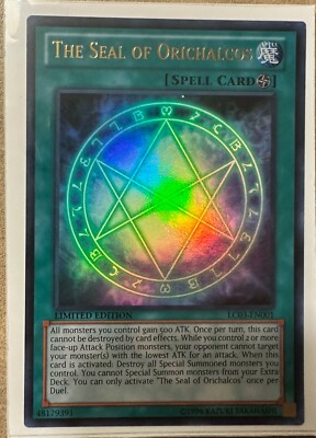 The Seal of Orichalcos LC03-EN001 Yu-Gi-Oh Legendary Collection 3: Yugi's...-image