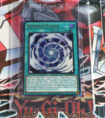 YuGiOh Spell Card Ultimate Fusion MP23-EN027 1st Edition Ultra Rare-image