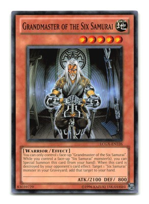 Grandmaster of the Six Samurai - LCGX-EN226 - YuGiOh-LP-image