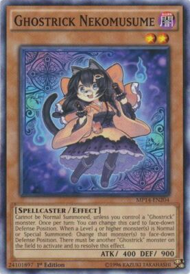 Ghostrick Nekomusume - MP14-EN204 - Common - 1st Edition Near Mint ayasarchive-image
