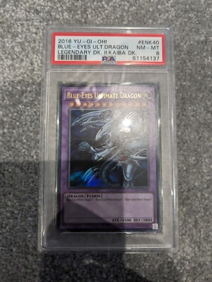 Yu-Gi-Oh! PSA 8 LDK2-ENK40 Blue-Eyes Ultimate Dragon-image