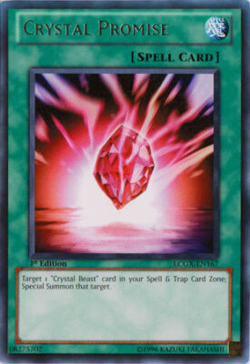 Yu-Gi-Oh! - Crystal Promise  (LCGX-EN167) - Legendary Collection 2 - Rare - NM-image