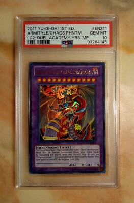 Yu-Gi-Oh 2011 Armityle The Chaos Phantom PSA 10 GEM MINT LCGX-EN211 1st Edition!-image