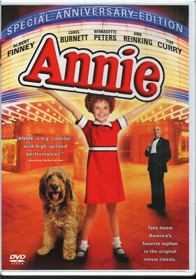 Annie Special Anniversary Edition (1982) DVD Full Screen Albert Finney Like New!-image