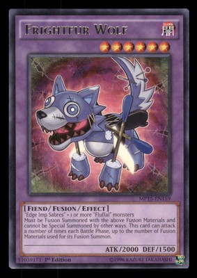 Yu-gi-oh Frightfur Wolf #MP15-EN159 2015 Mega-Tins Mega Pack LP-image