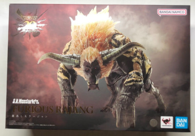 S.H.MonsterArts Furious Rajang Monster Hunter Bandai SHM Action Figure Toy-image
