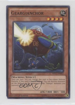 Geargianchor 1st Ed. YuGiOh Mega-Tins Mega Pack #MP17-EN052 06pr-image