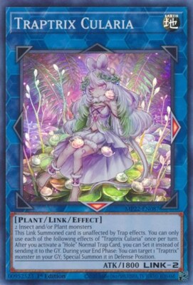 1x Traptrix Cularia - 1st Edition NM Eng YuGiOh - 2022 Mega Tin - Pharoah's Gods-image