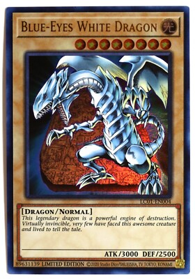 Yu-Gi-Oh TCG Blue-Eyes White Dragon - LC01-EN004 - 25th Anniversary Limited Ed-image
