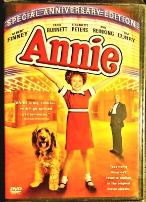 ANNIE (Special Anniversary Edition)  DVD 2003 Edition From 1981 Film -  NEW-image