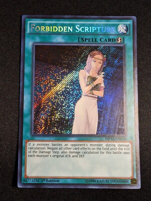 Yu-Gi-Oh! Forbidden Scripture MP15-EN038 1st Edition Secret Rare NM-image