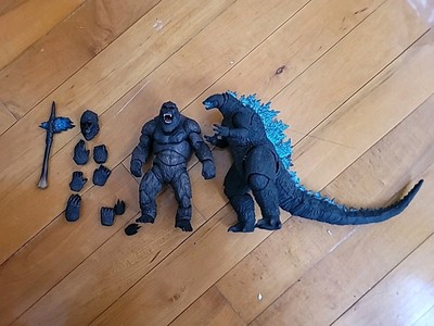 Godzilla & Kong from 2021 Godzilla vs Kong - S.H.MonsterArts Action Figure-image
