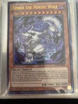 Yu-Gi-Oh! TCG Fenrir the Nordic Wolf Legendary Collection 5D's LC05-EN002...-image