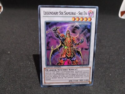 Yugioh - Legendary Six Samurai - Shi En - RYMP-ENSE1 - LP - Limited --image