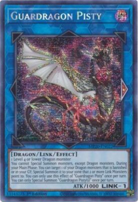1x Guardragon Pisty -MP20-EN022 - Prismatic Secret Rare - 1st Edition Near Mint -image