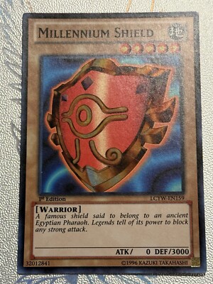 Millennium Shield LCYW-EN159 Legendary Collection 3: Yugi's World 1st Edition-image