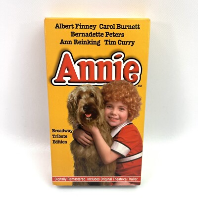 Annie Broadway Tribute Edition Remastered VHS Movie Tape 1997-image