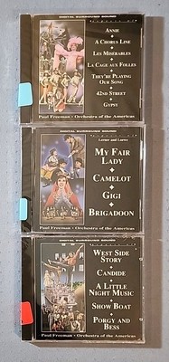 3CDs Paul Freeman Annie A Chorus Line La Cage Aux Folles They're Playing Our Son-image