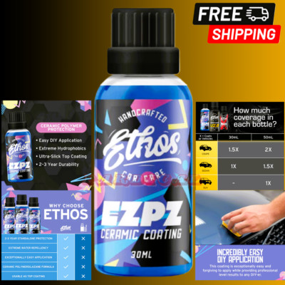 EZPZ  Ceramic Coating for Cars, Advanced Ceramic Polymer Coating, 30 ml NEW-image