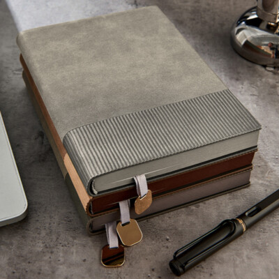 256Page PU Leather Journal A5 Notebook Lined Paper Writing Vintage Diary Planner-image