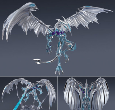 Bandai S.H.MonsterArts STARDUST DRAGON figure Yu-Gi-Oh 5D's Monsters presale-image