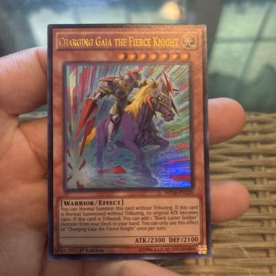 Yu-Gi-Oh! Charging Gaia the Fierce Knight MP16-EN120 1st Edition NEVER PLAYED!-image