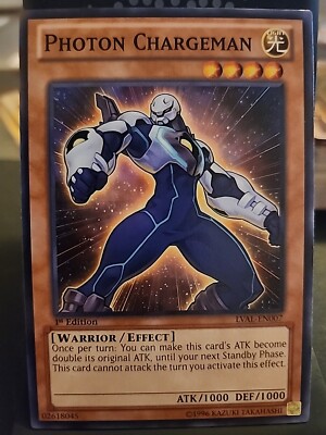 Photon Chargeman - 1st Edition - Yugioh Light Monster - Vintage-image