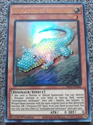 ( ANIMADORNED ARCHOSAUR ) - Ultra Rare - MP21-EN062 - 1st NM - Yu-Gi-Oh Mega Tin-image