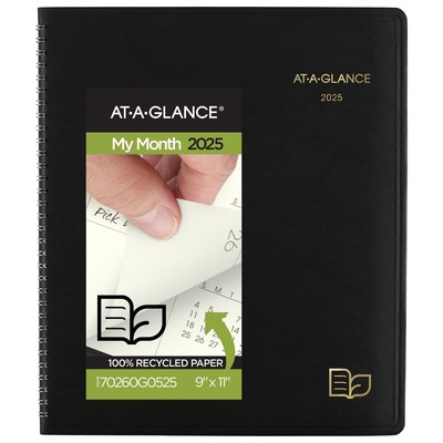 AT-A-GLANCE 2025 Planner, Monthly, 9
