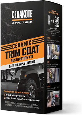 CERAKOTE® Ceramic Trim Coat Kit - Quick Plastic Trim Restorer - Ceramic Coating -image