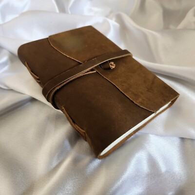 Brown Journal Leather Dairy Leather Journal Dream Journal Notebook Wedding Gift.-image