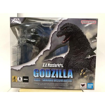 Used Opened Item S.H.Monsterarts Godzilla 1991 -Shinjuku Battle- Figure Cash On-image