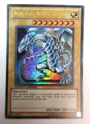 YuGiOh! Blue-Eyes White Dragon LC01-EN004 Ultra Rare Limited Edition NM-image