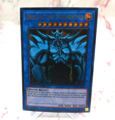 Yugioh - Obelisk the Tormentor LC01-EN001 Ultra Rare  - NM-image