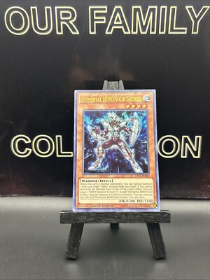 CT15-EN003 Elemental Hero Solid Soldier NM Yugioh Card Limited Edition-image