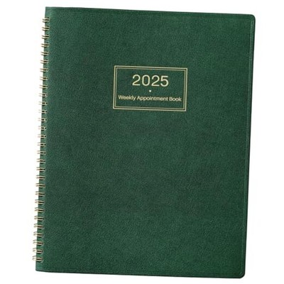 Appointment Book/Planner 2025 - Daily Hourly Planner 2025, Jan. 2025 - Dec. -image