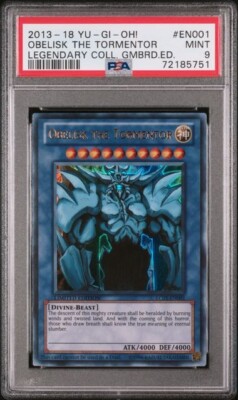 2013-2018 YU-GI-OH! LEGENDARY COLL GAMEBOARD EDITION EN001 OBELISK THE TORMENTOR-image