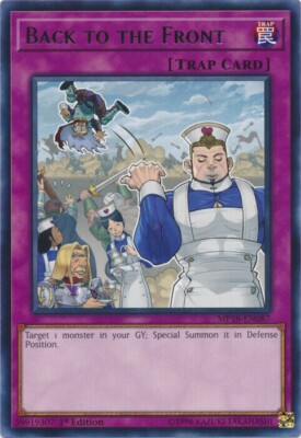Back to the Front - MP18-EN087 - Rare - 1st Edition YuGiOh TCG Card-image